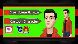 Green Screen talking Cartoon | Plotagon Green screen cartoon | Cartoon character | Cartoon maker.