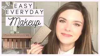 Easy Natural Everyday Makeup ft Urban Decay Naked 2 Basics Palette // 12 Days of Palettes Day 3