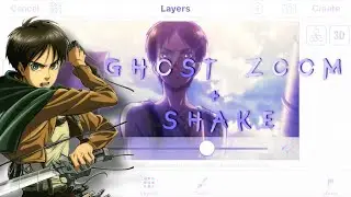 Ghost zoom transition + shake tutorial (videostar)