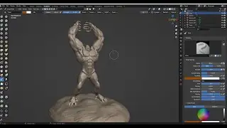 Sculpting A Giant Ape In Blender