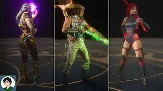 Mortal Kombat 11 - All Characters Victories In Side Way Classic View (Camera Mod)