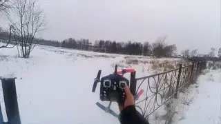 Квадракоптер зимой