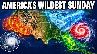 Nor'easter, Frost, 87° SoCal Heat & a Typhoon on Guam | US Weather Forecast Sunday Oct 18, 2026