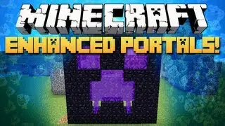 Minecraft: Mody 1.2.5 - Enhanced Portals Mod! (Super Portale!)
