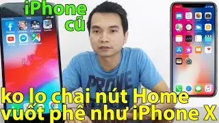 iPhone 6s Cũ Vuốt Phê Như iPhone X Lo Gì Chai Nút Home Mất Vân Tay | Mua Điện Thoại iPhone Giá Rẻ