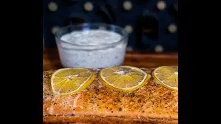Cedar-Smoked Salmon with Sandefjord Sauce