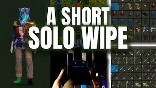 SOLO ON WIPE DAY - Rust Console
