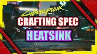 cyberpunk 2077 how to get sandevistan heatsink crafting spec