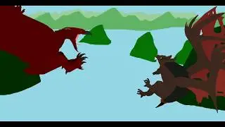 Rodan vs Camazotz  ( preview )