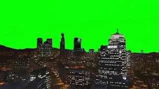Beautiful Night City Green Screen Effects Video | Night City Green Screen Videos | Chroma Key