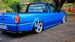 Saveiro G4 Suspensão a Ar * Smurf * ‹ E4S Films ›