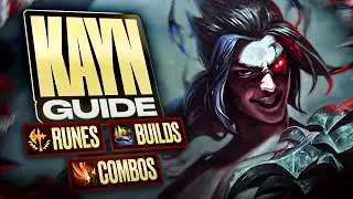 THE ULTIMATE 2025 KAYN GUIDE - Items, Runes, Fighting, Combos🔥| Perry's Jungle Kingdom