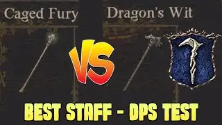 Dragon's Dogma 2 Caged Fury vs Dragon's Wit, Best Archistave for Sorcerer Highest DPS Test Weapon