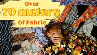 ANOTHER massive fabric haul - over 75 meters of fabric! 😍