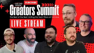 45Drives Creators' Summit 2024 - Livestream (Uniting the Tech Giants of 