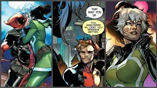 Rogue Kisses Deadpool Takes Away His Cancer & Becomes Rogue-Pool