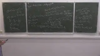 Аналитические аспекты алгебраической теории чисел, Семинар 9, А.Б.Калмынин