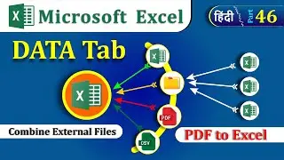 How to Convert PDF to Excel | Combine Multiple Files in a Single Excel | Import Data from Folder