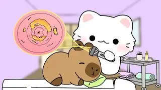 Cat's Ear Cleaning Salon | ASMR Animation