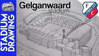 (STADIUM DRAWING) let's draw-Galgenwaard Stadium,FC Utracht Home