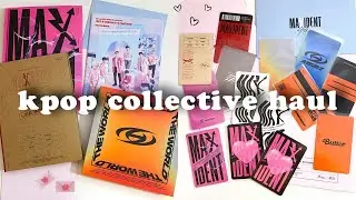болтаем, распаковываем альбомы ateez, stray kids, jewel case, фотокарты 🥀  kpop collective haul pt.2