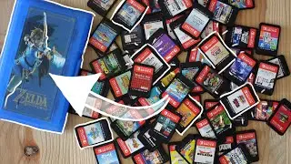 Sorting my Nintendo Switch Collection with over 65 games
