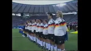 WM 90 Final Germany v Argentina 8th JUL 1990 BBC