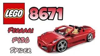 LEGO Racers 8671 Ferrari F430 Spider | Construction Lego 50