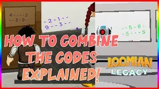 HOW TO COMBINE ALL LOCKER ROOM CODES IN LOOMIAN LEGACY - ROBLOX