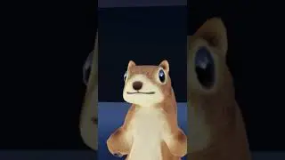 Rare footage of squirrel 🫣 #roblox