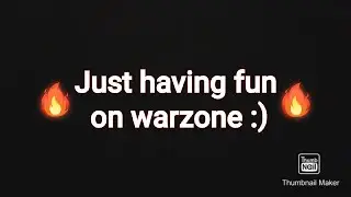 Warzone time✌