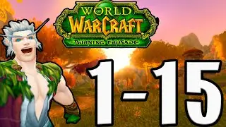 WOW | Леса вечной песни | Прокачка 1-15 лвл