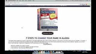 How to Change Your Name in Alaska