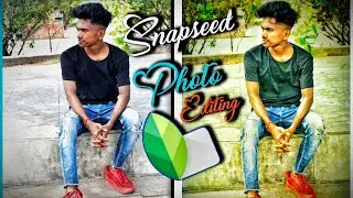 Make A Simple Photo Editing In Snapseed Mobile App