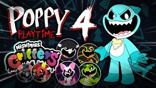 Poppy Playtime Chapter 4 SHARK Enemy REVEALED! (Poppy Playtime Nightmare Critters)
