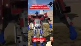 [SPACE ENGINEERS] Xocliw shocked - Optimus Prime Build 