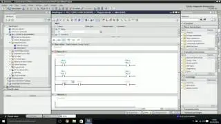 TIA Portal Siemens S7 1200 - Simple Switches