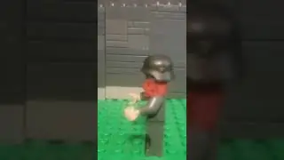 Lego ww2 zombie test #lego #subscibe#legotoys#fypシ #zombiesurvival zomb#zombieshorts