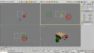 3ds max Масштабирование по области REGION ZOOM. Урок 45