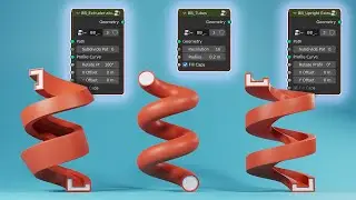 3 Extrude Along Path Geometry Nodes in Blender 3.4