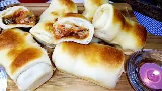 Chicken cheese dinner roll recipe |stuffed dinner roll recipe|chicken and cheese rolls|By Amna omer