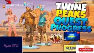 GRINDING🏝 Twine peaks!160 MISSIONS #Savetheworld #Mystic STW