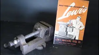 LEWIS MACHINE TOOL CASTINGS 757 shaper milling machine tubalcain