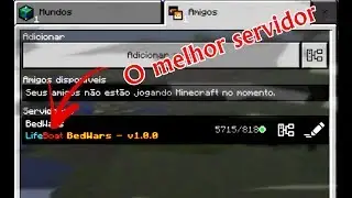 Minecraft Pocket: O Melhor Servidor Que Existe (Versão 1.0.0 pra cima)