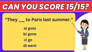 English Grammar Quiz| English Grammar Learning| Quiz challenge