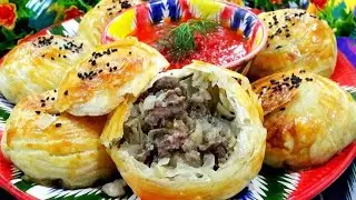 МАМА НАУЧИЛА. УЗБЕКСКАЯ САМСА КАК ИЗ ТАНДЫРА‼️ САМЫЙ ВКУСНЫЙ СПОСОБ ПРИГОТОВЛЕНИЯ САМСЫ
