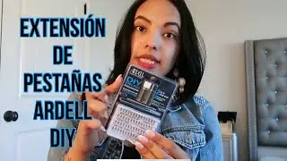 Primera Impresión De Las Pestañas Ardell DIY Extension | Extensión De Pestañas En Casa