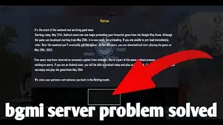 bgmi server problem solved ✨ | bgmi server fixed || KRIxBHARAT