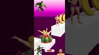 Lottit Man Reverse mixed Cartoon game play, damege banana, brinjal, apple, orenge part 190