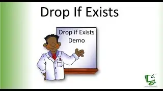 Drop If Exists Demo